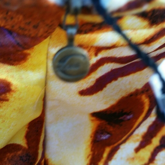 ❤50% Just Cavalli silk Skirt - Picture 8 of 9